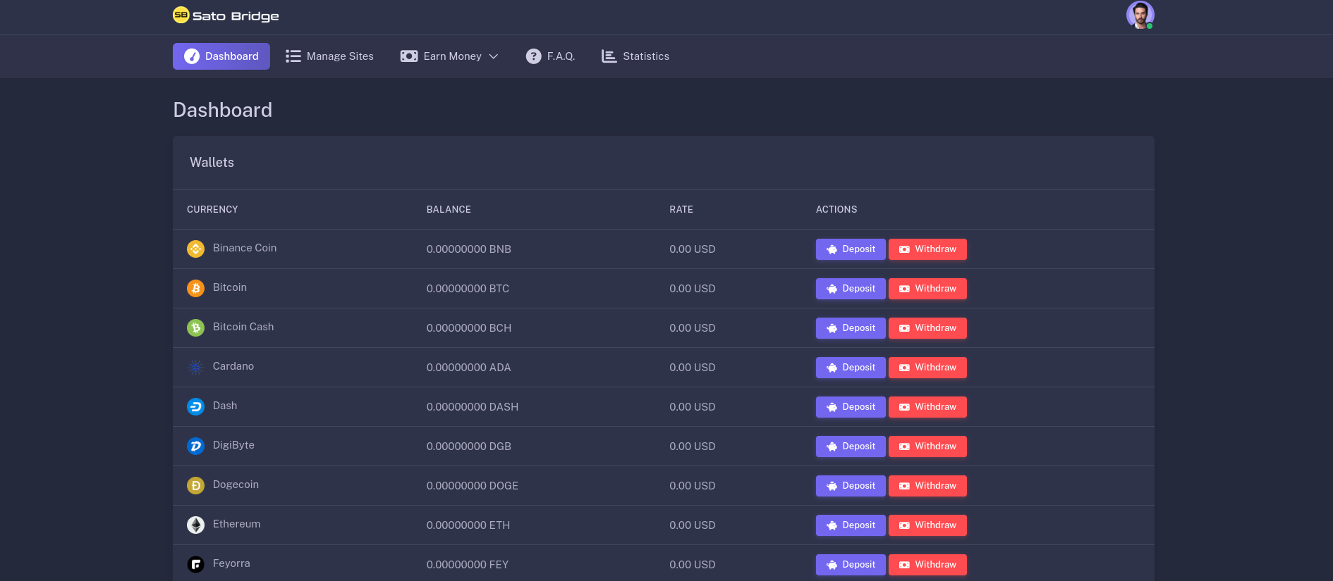 hero dashboard